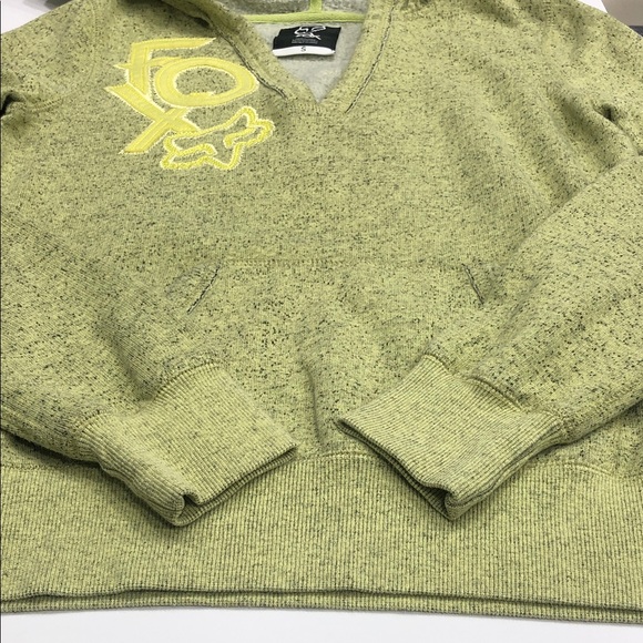 2/$35 🦊Fox Pullover Hoodie – Women’s Small – Yellowish Green - Picture 10 of 13